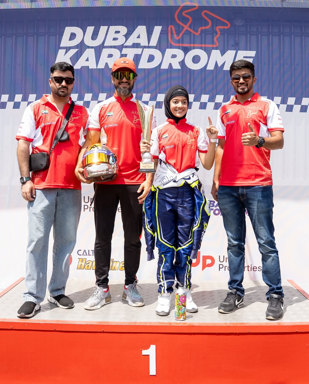 Indian prodigy Atiqa Mir makes history with UAE karting victory at 10
