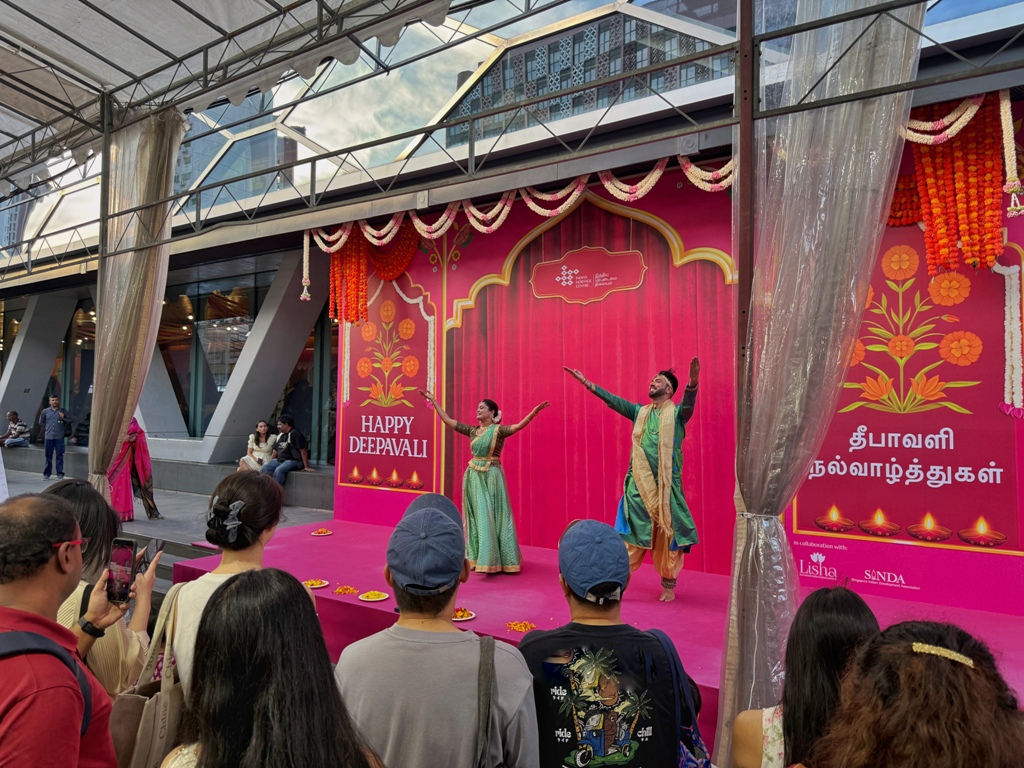 Dance performance, Deepavali Open House