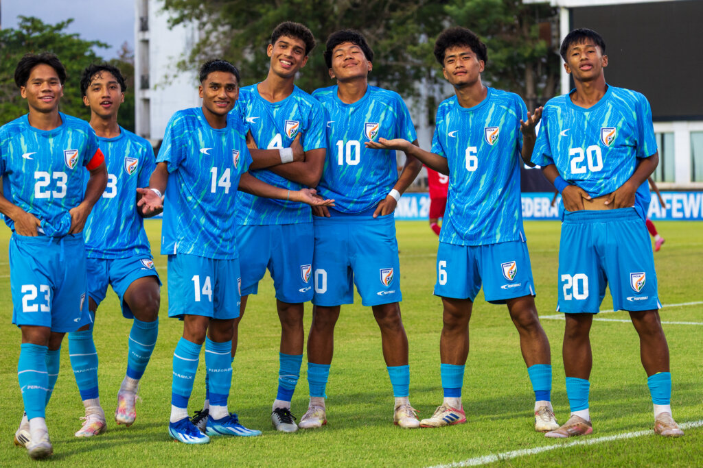 SAFF U17 India team