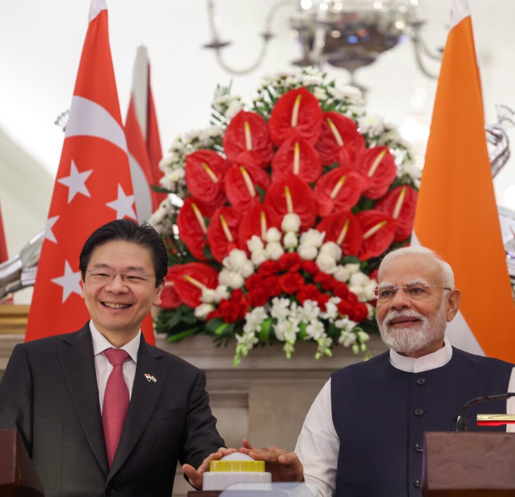 PM Wong and PM Modi