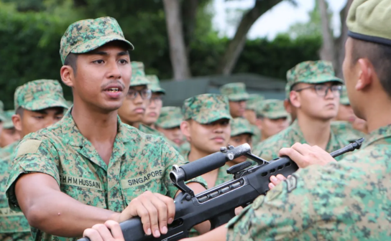 Singapore soldier - SAF