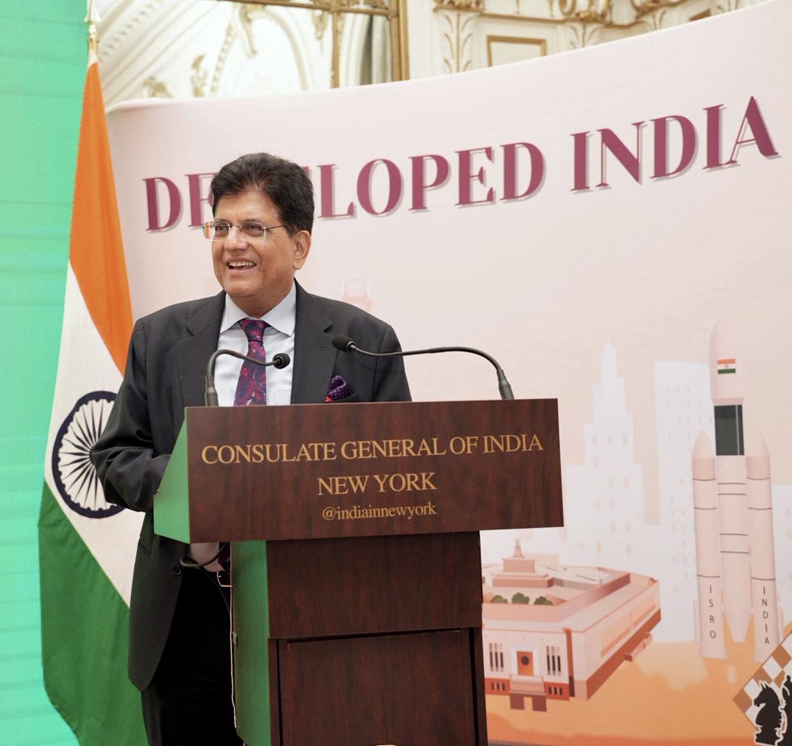 A delegation led by Commerce and Industries Minister Piyush Goyal visited the United States of America from September 22 to September 24.