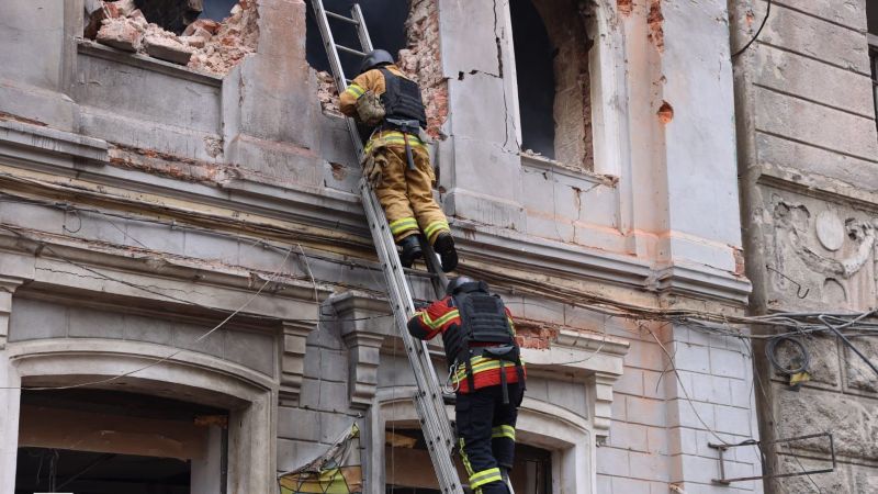 At least one person died after a Russian drone strike hit a kindergarten in Kharkiv region of Ukraine, as per President Volodymyr Zelenskyy