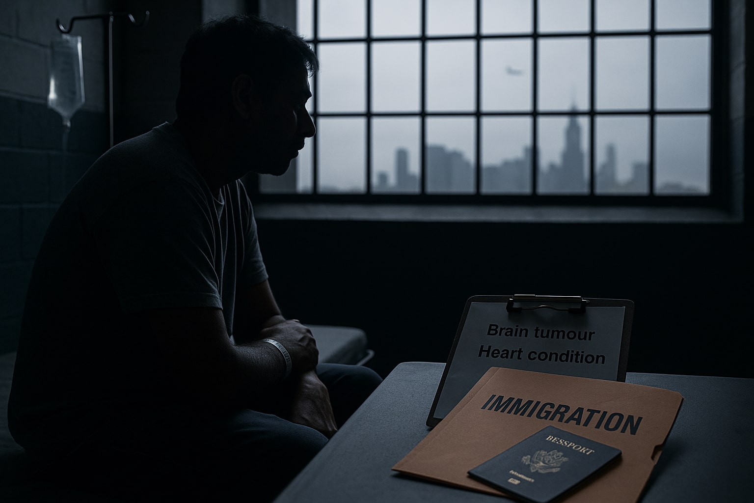 Indian-origin man with brain tumour held by US immigration without proper treatment