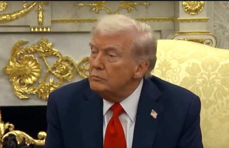 US President Donald Trump on Thursday targeted former President Barack Obama, saying he was awarded the Nobel Peace Prize