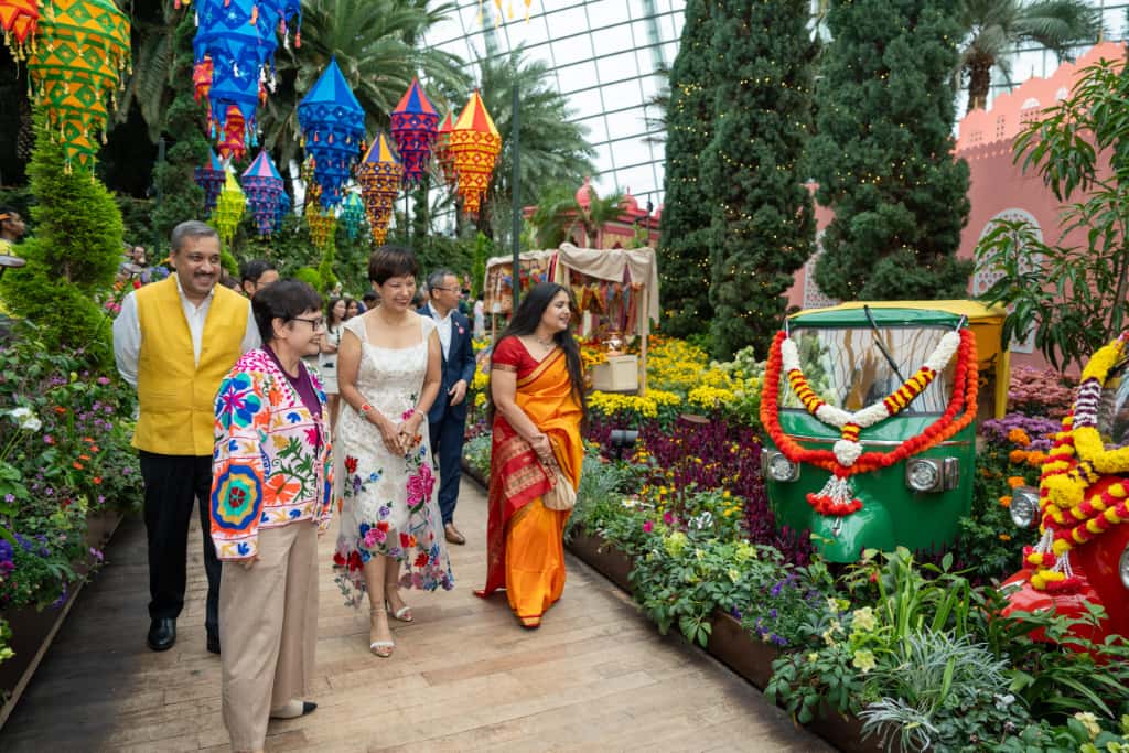 The showcase marks 60 years of India-Singapore diplomacy.