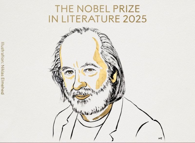 Hungarian writer László Krasznahorkai has been awarded the 2025 Nobel Prize in Literature