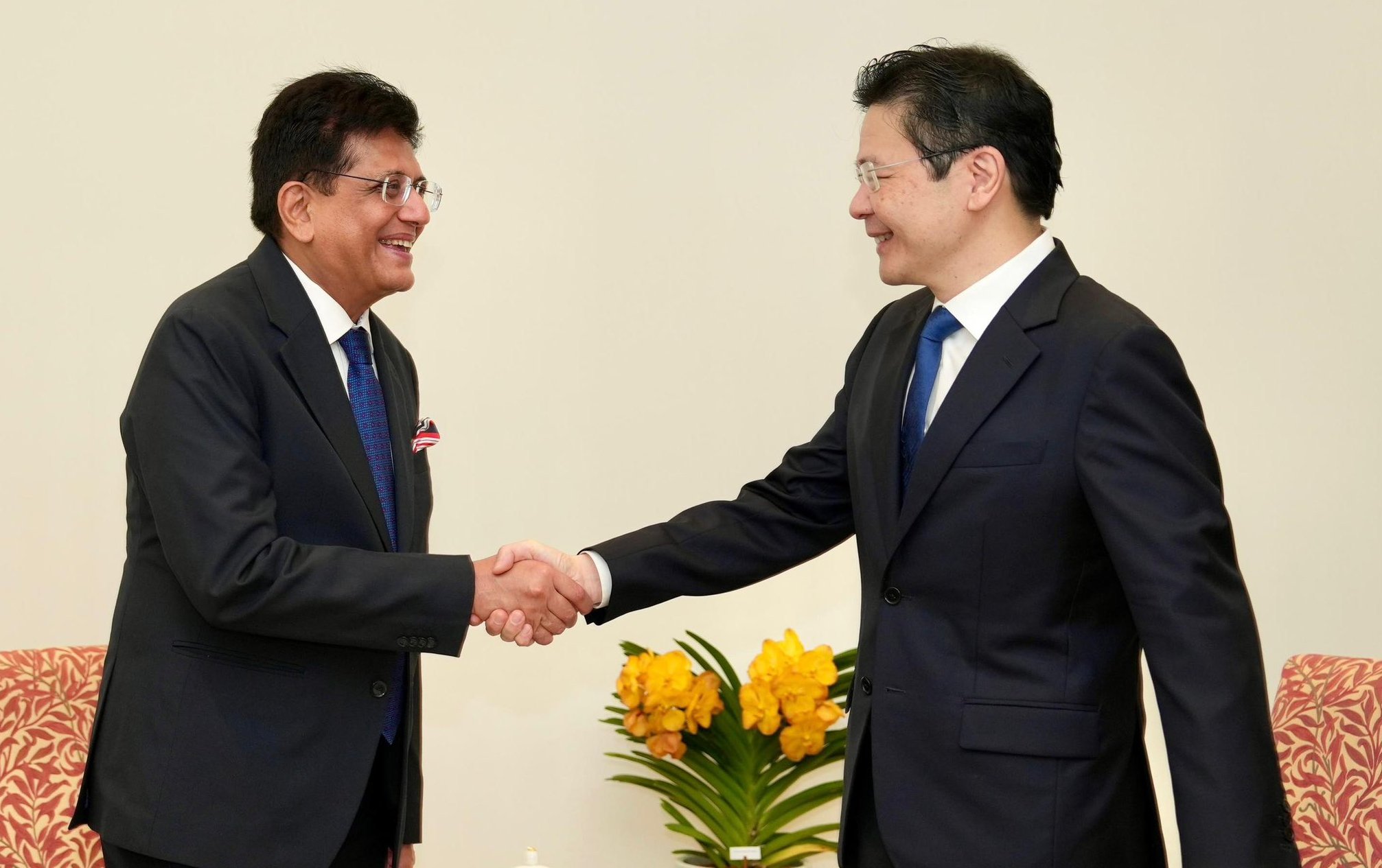 Indian commerce minister Piyush Goyal visits Singapore ahead of G20 trade meet in South Africa
