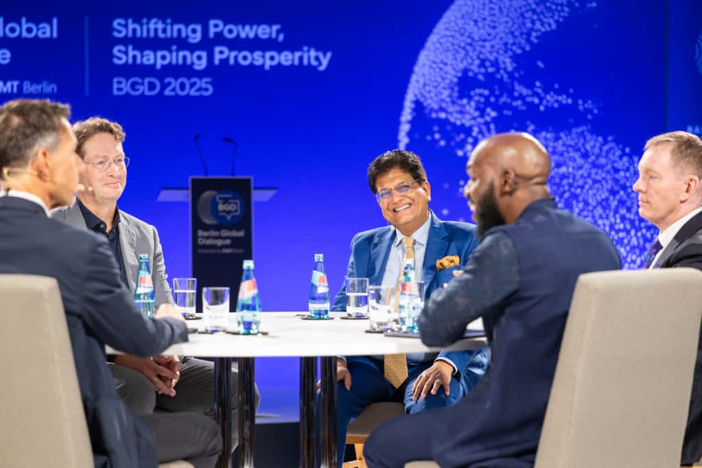 “We do not do trade deals with a gun to our head,” asserts Piyush Goyal at Berlin dialogue