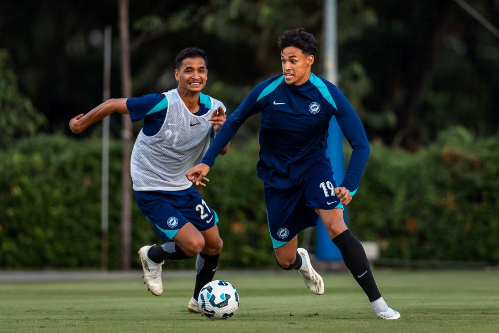 Safuwan Baharudin and Ilhan Fandi. 