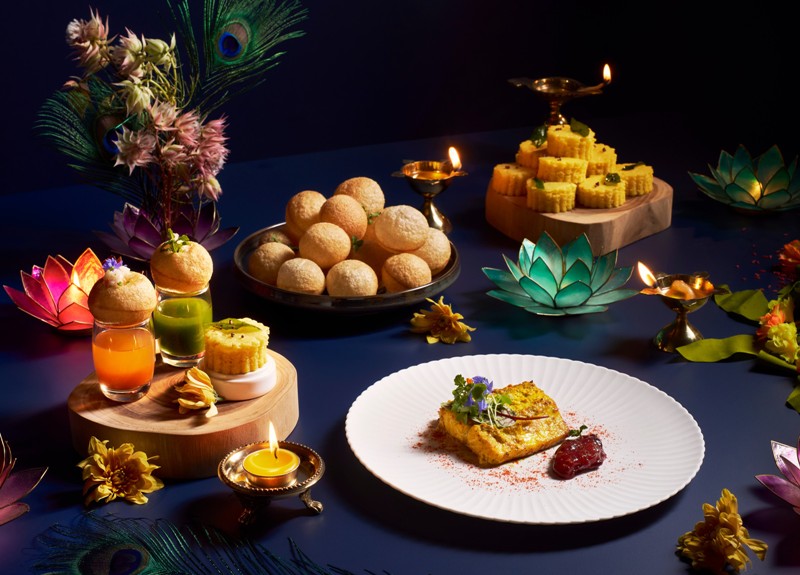 The Tiffin Room Diwali menu includes four appetisers that can be paired with a special beer