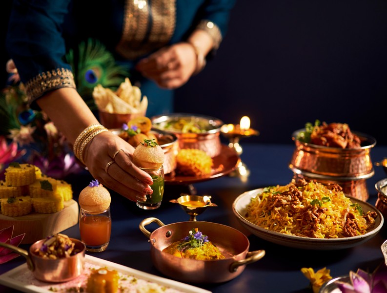 The Diwali special 3-course menu at Tiffin Room, the Indian restaurant in Raffles Hotel Singapore, is available from 9 to 23 October 2025