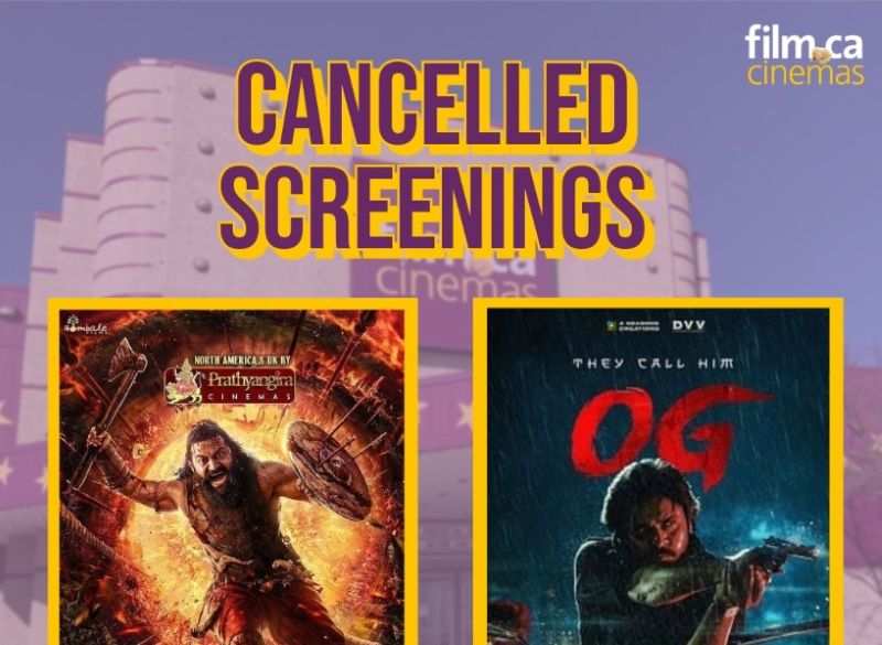 A movie theatre in Canada's Ontario has halted screening of Indian films after it faced arson and shooting attacks in two separate incidents in a span of a few days.