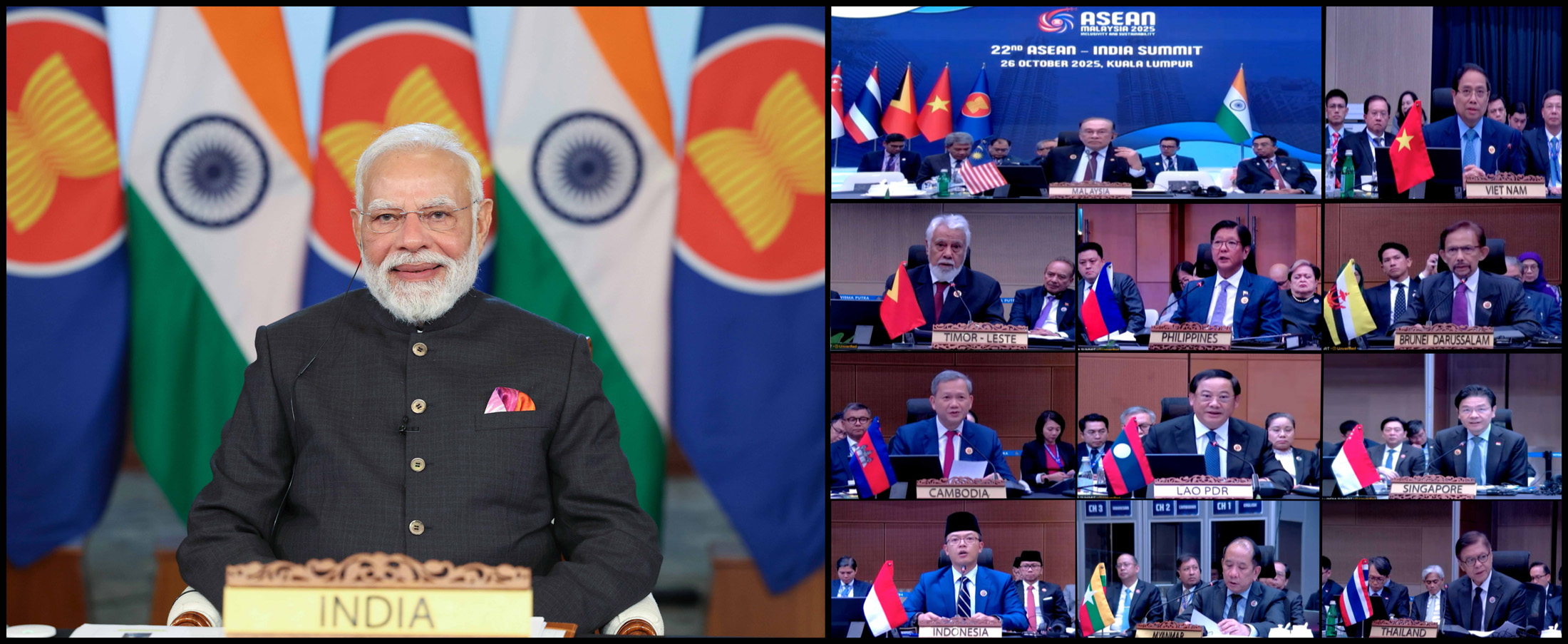 PM Modi announces 2026 as ‘ASEAN-India Year of Maritime Cooperation’ at Summit