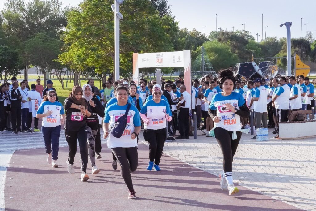 Viksit Bharat Run 2025 was organised in 100 countries.