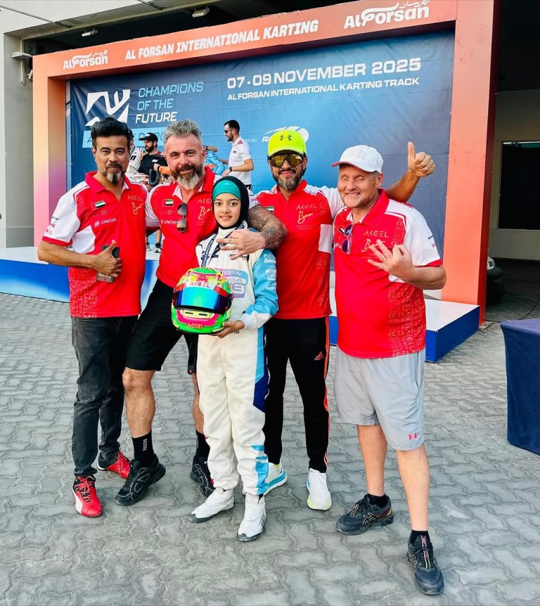 Atiqa Mir finished third in Abu Dhabi.