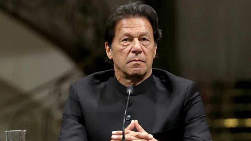 Former Pakistan Prime Minister Imran Khan.