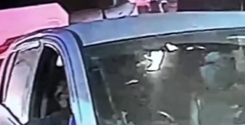 CCTV footage has emerged purportedly showing a man driving the Hyundai i20 car that exploded near the Red Fort on Monday