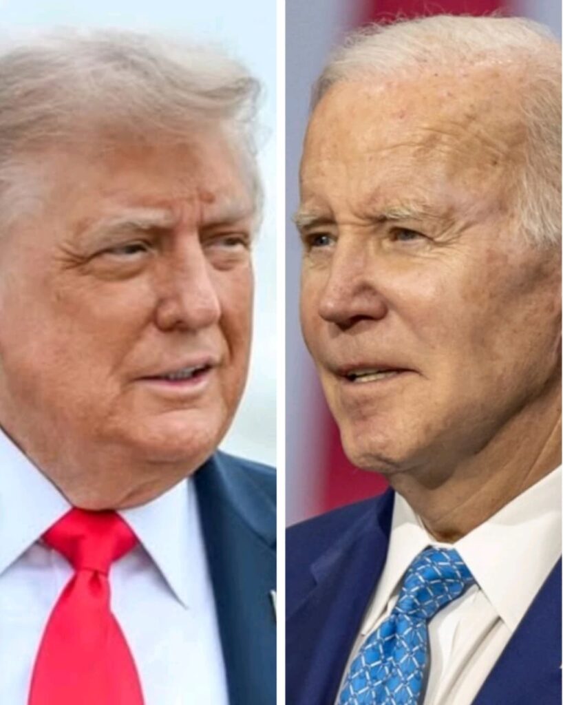 US President Donald Trump and former President Joe Biden both spoke against Chinese state bank loans