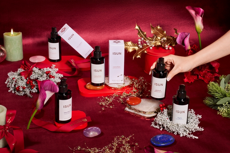 ISUN Skincare Collection available at Raffles Spa. Photo courtesy: Raffles Hotel Singapore
