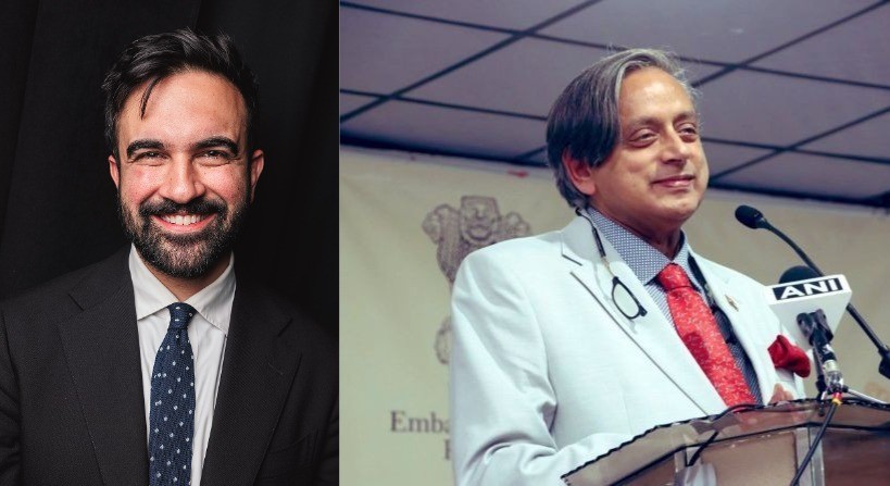  Congress MP Shashi Tharoor on Wednesday congratulated Indian-American Zohran Mamdani on his 'spectacular' victory in the New York Mayor polls