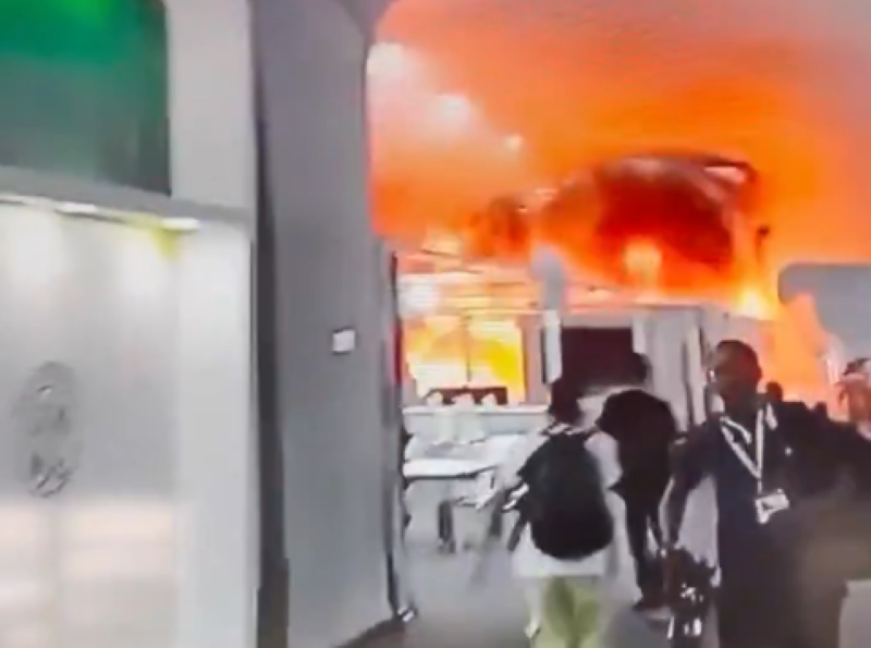 Fire at COP30 in Brazil forces evacuation; 13 treated for smoke inhalation