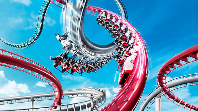 Universal Studios Singapore roller-coaster stops mid-ride; thrill-seekers stuck high up for 30 mins