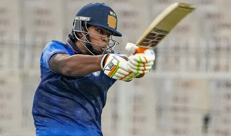 Vaibhav Suryavanshi enroute his 100 against Maharashtra