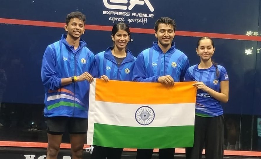 India stuns Egypt to reach maiden Squash World Cup final in Chennai