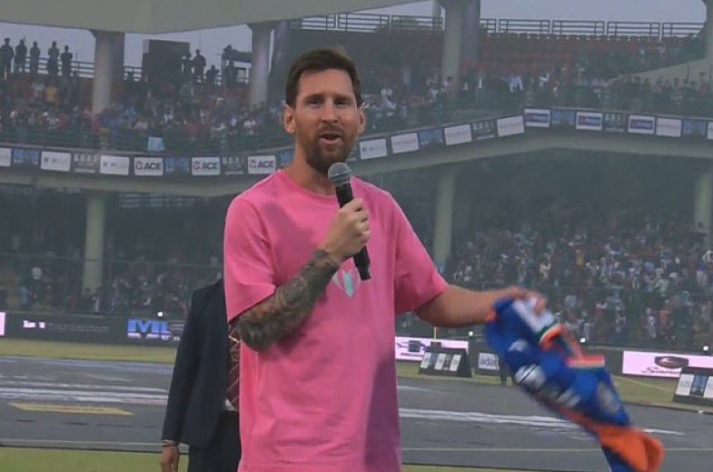 “We carry all this love with us,” says Messi at G.O.A.T. India Tour finale in New Delhi