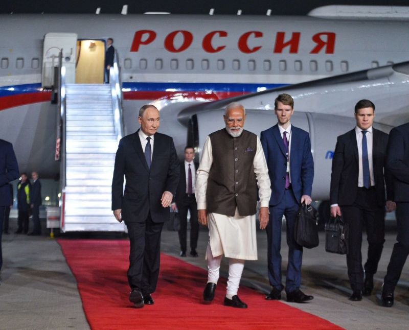 Putin gets a personal welcome: Modi’s surprise airport greeting leaves Russian delegation impressed